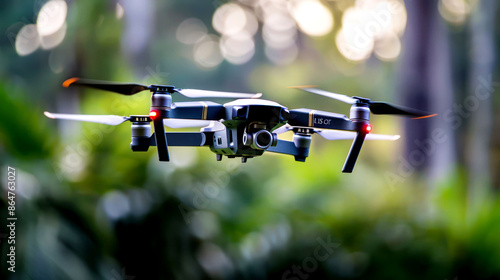 photo of drone on mode high speed