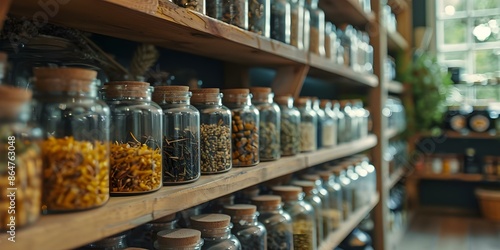 Wallpaper Mural Storing herbal medicines properly before use. Concept Herbal Remedies, Storage Tips, Natural Health, Herbal Medicine Cabinet Torontodigital.ca