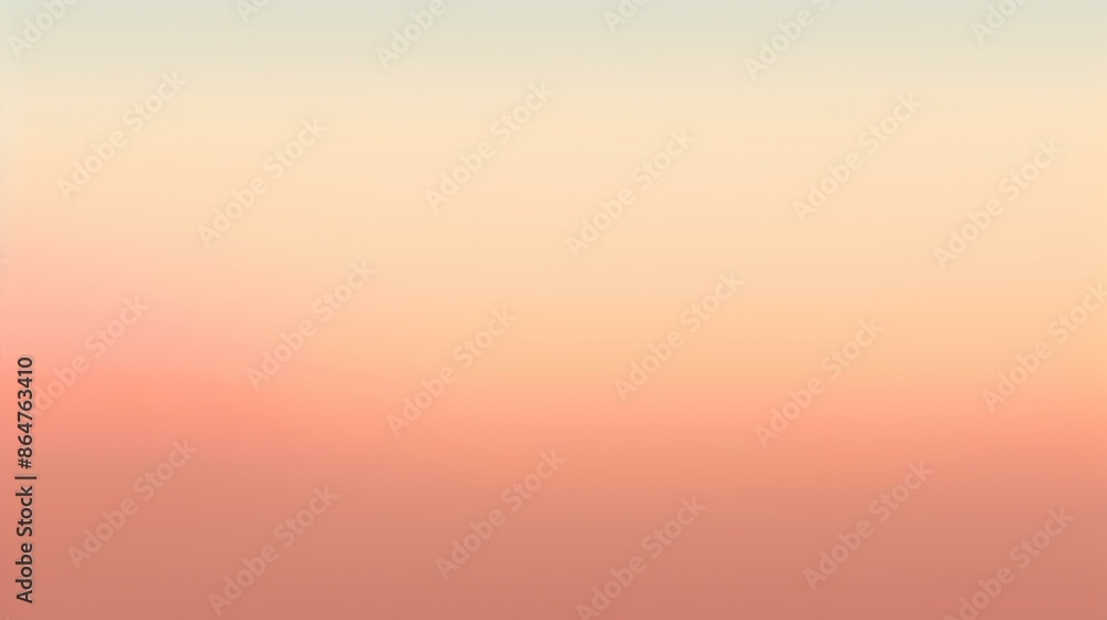 Naklejka premium Gradient light khaki to salmon abstract effect