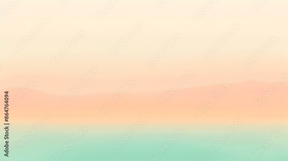 Gradient light peach to emerald abstract banner Gradient light peach to emerald abstract banner