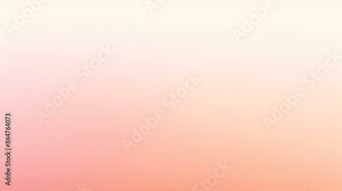 Gradient light peach to blush abstract backdrop photo