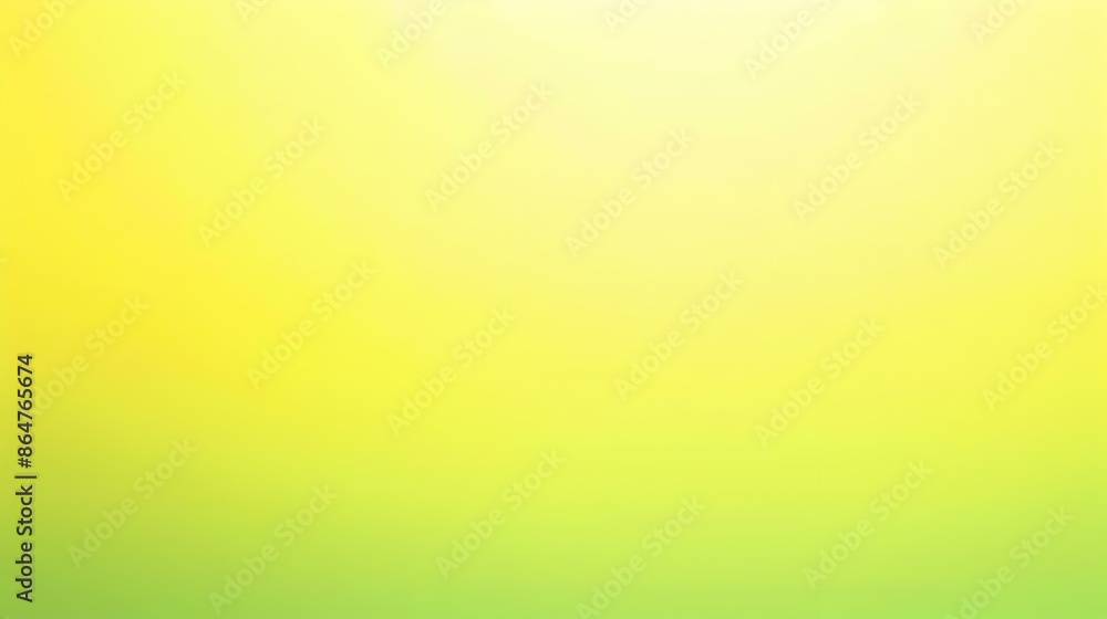 Fototapeta premium Gradient light chartreuse to lemon abstract banner