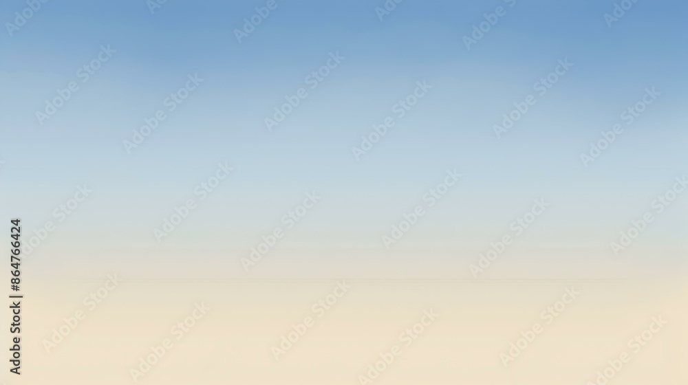 Fototapeta premium Gradient light denim to ecru abstract effect