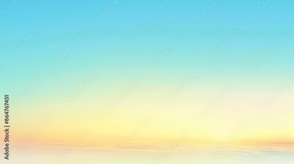 Gradient light lemon chiffon to sky abstract backdrop Gradient light lemon chiffon to sky abstract backdrop