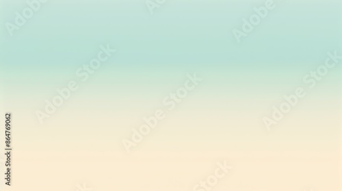 Gradient light mint cream to powder abstract backdrop