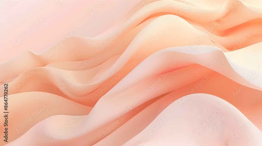 Gradient light papaya whip to peach abstract background Gradient light papaya whip to peach abstract background
