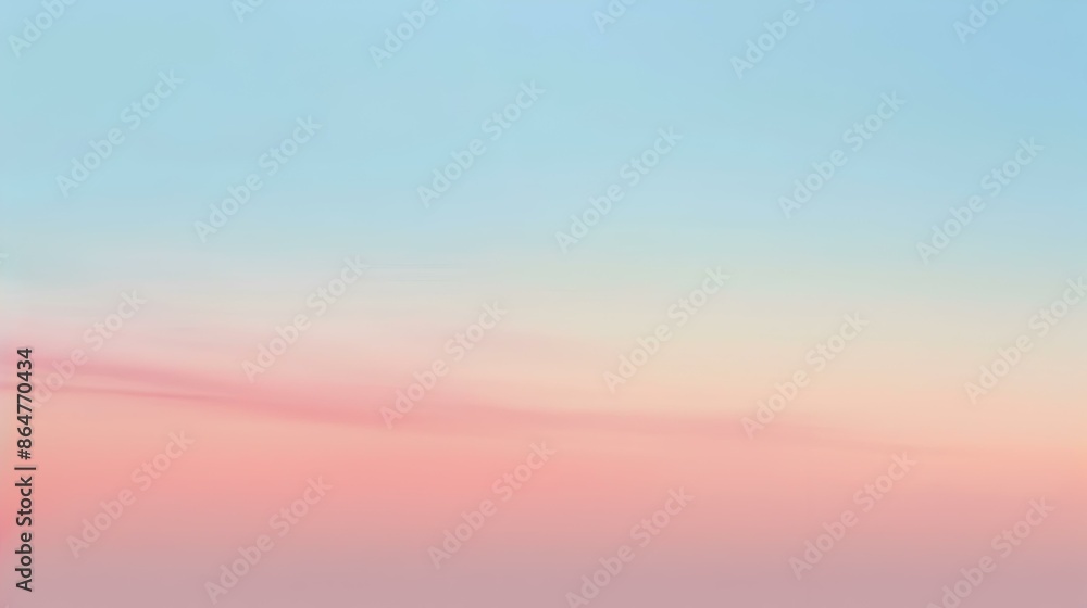 Gradient light powder blue to rosy abstract effect Gradient light powder blue to rosy abstract effect