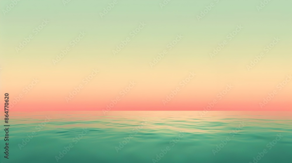 Gradient light sea green to tomato abstract effect Gradient light sea green to tomato abstract effect