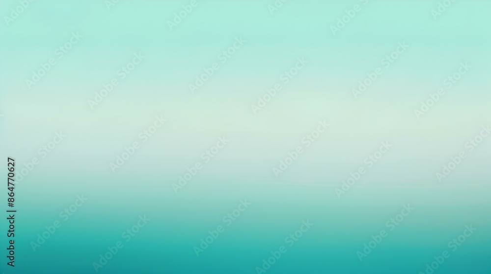 Gradient light sea green to turquoise abstract effect