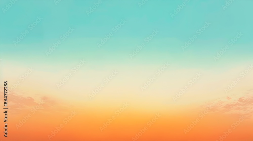Gradient light aqua to dark orange abstract effect Gradient light aqua to dark orange abstract effect
