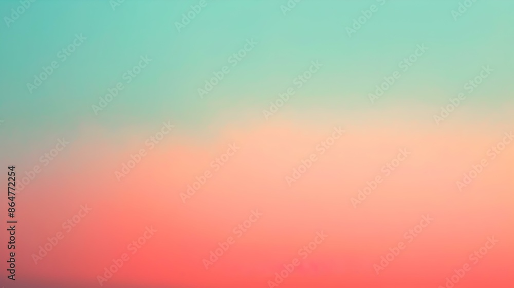 Gradient light aqua to dark salmon abstract effect Gradient light aqua to dark salmon abstract effect