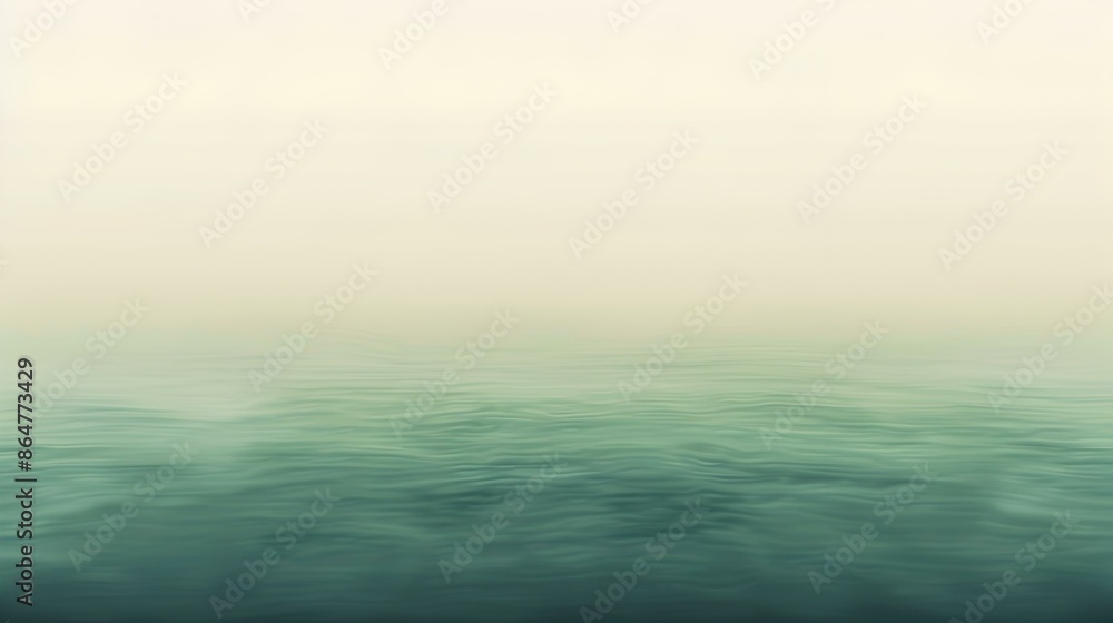 Obraz premium Gradient light khaki to dark sea abstract background