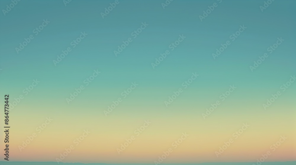 Fototapeta premium Gradient light khaki to deep sky abstract effect