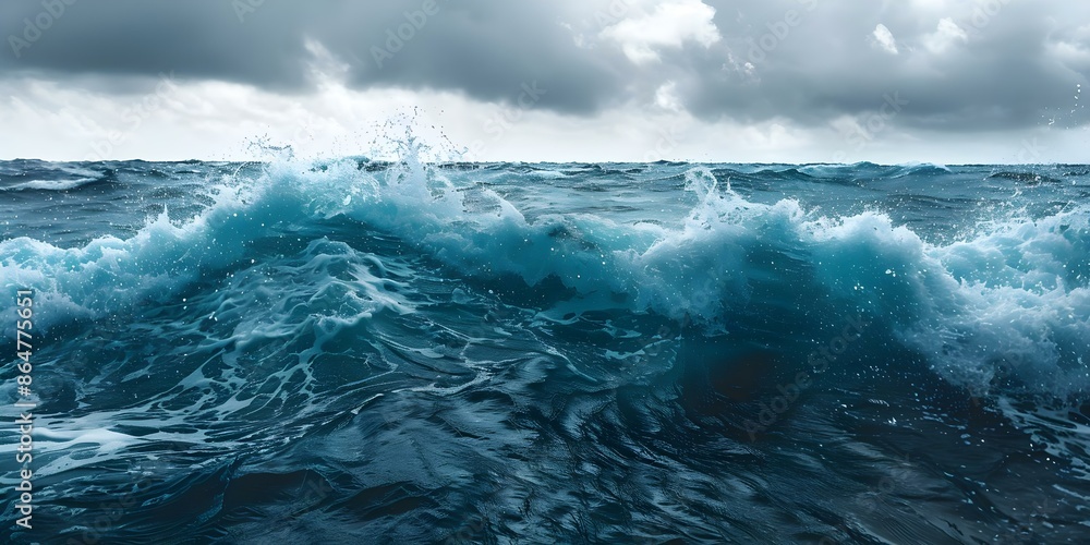 Capturing the Power and Beauty of a Giant Ocean Wave. Concept Ocean Photography, Waves, Power of Nature, Seascapes, Nature's Beauty Capturing the Power and Beauty of a Giant Ocean Wave. Concept Ocean Photography, Waves, Power of Nature, Seascapes, Nature's Beauty