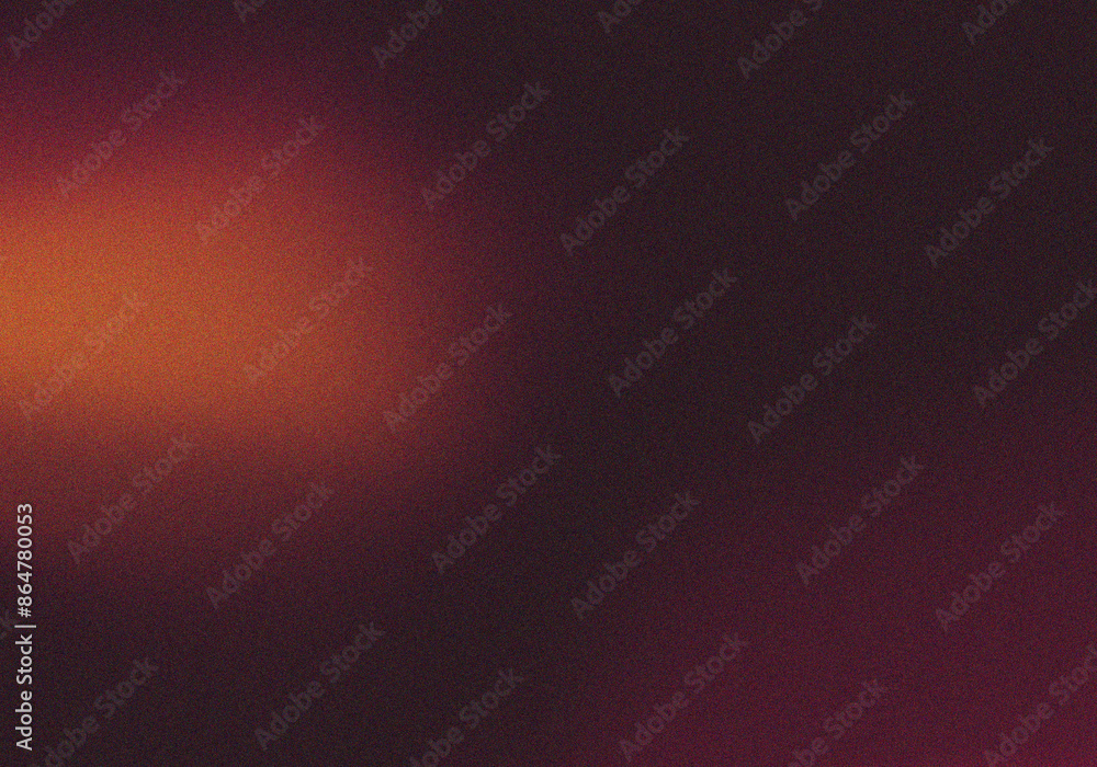 Fototapeta premium Grainy deep Magenta pink gradient background with blazing pink light and noise texture effect banner in the background
