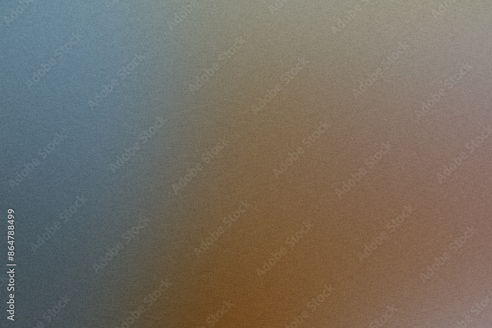 Grainy gradient fading from blue to brown on abstract textured background Grainy gradient fading from blue to brown on abstract textured background