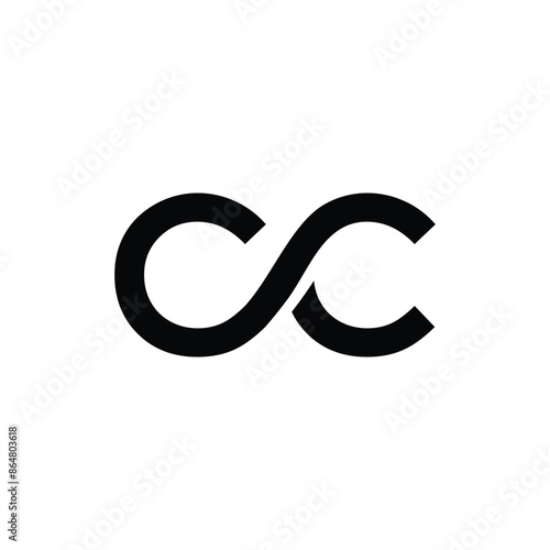 letter cc logo design