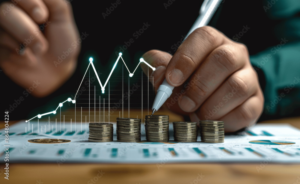 business growth investment finance profit economy stock market strategy graph analysis development wealth business growth investment finance profit economy stock market strategy graph analysis development wealth