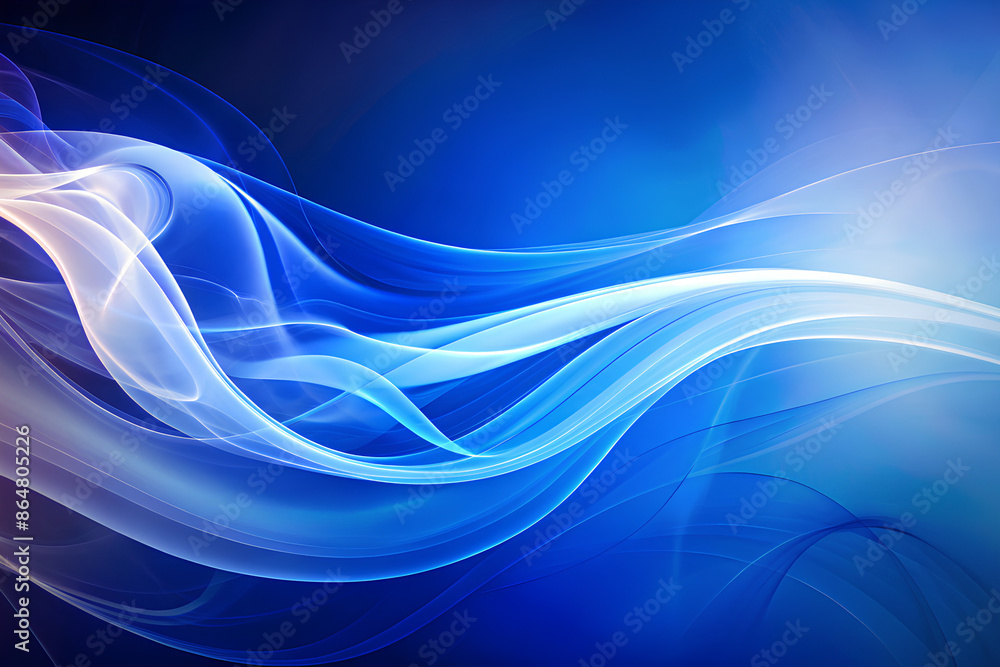 Abstract blue background and some smoke Abstract blue background and some smoke