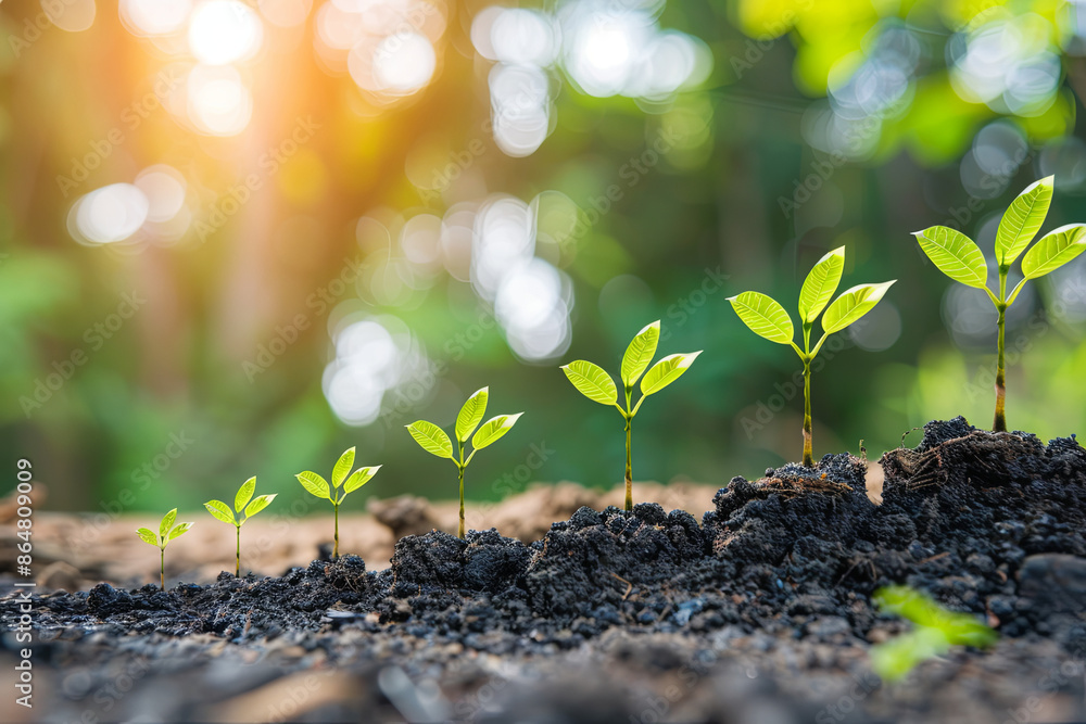 Business growth and progress, success in the corporate world Business growth and progress, success in the corporate world