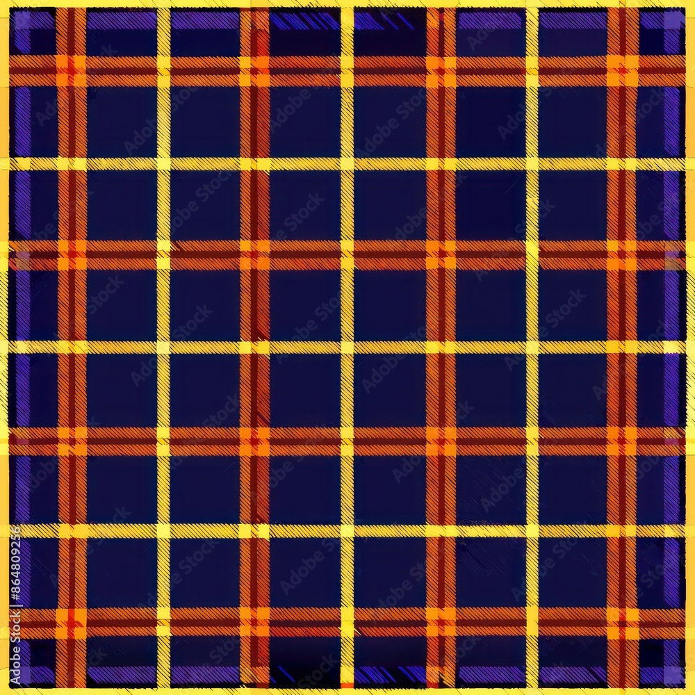 seamless pattern of windowpane grids with alternating thick and thin lines, Generative AI seamless pattern of windowpane grids with alternating thick and thin lines, Generative AI