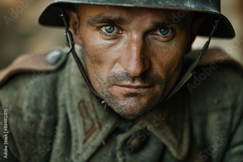 Italian WWI Soldier in Uniform