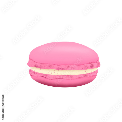 Pink macaroons