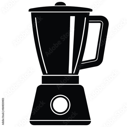 blender vector silhouette illustration