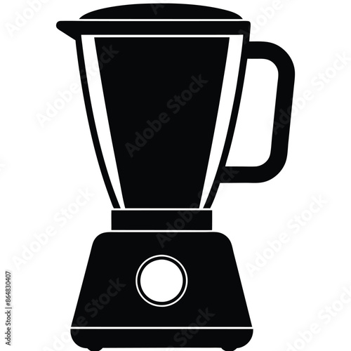 blender vector silhouette illustration