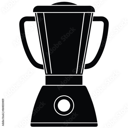 blender vector silhouette illustration