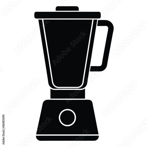 blender vector silhouette illustration