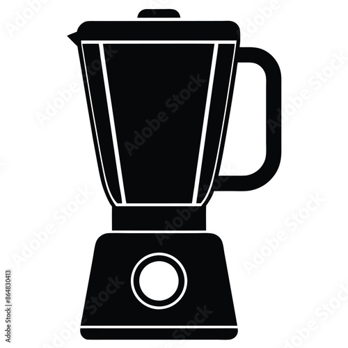 blender vector silhouette illustration