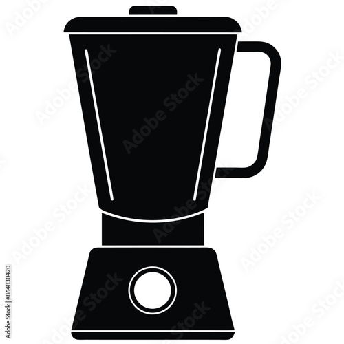 blender vector silhouette illustration