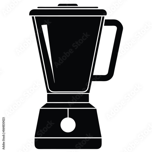 blender vector silhouette illustration