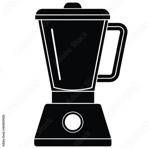 blender vector silhouette illustration