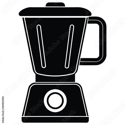 blender vector silhouette illustration