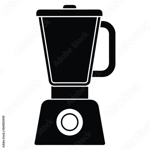 blender vector silhouette illustration