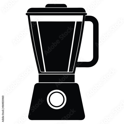 blender vector silhouette illustration