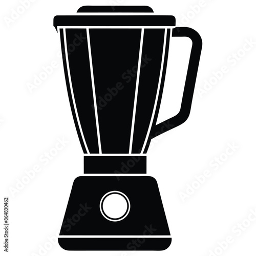 blender vector silhouette illustration