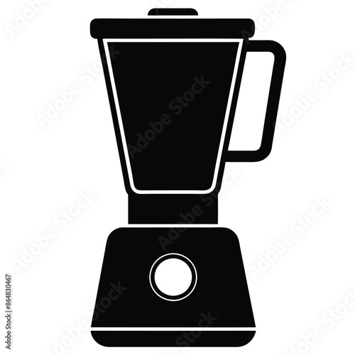 blender vector silhouette illustration