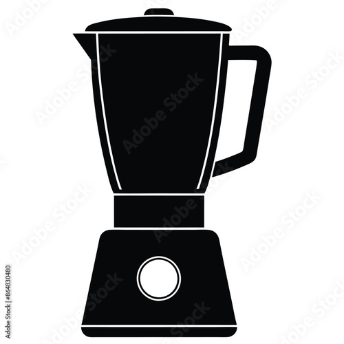 blender vector silhouette illustration