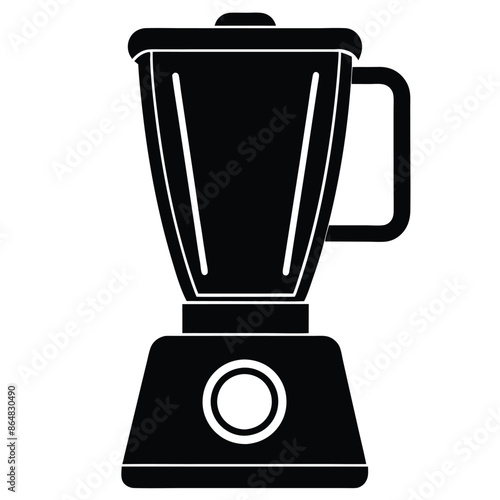 blender vector silhouette illustration