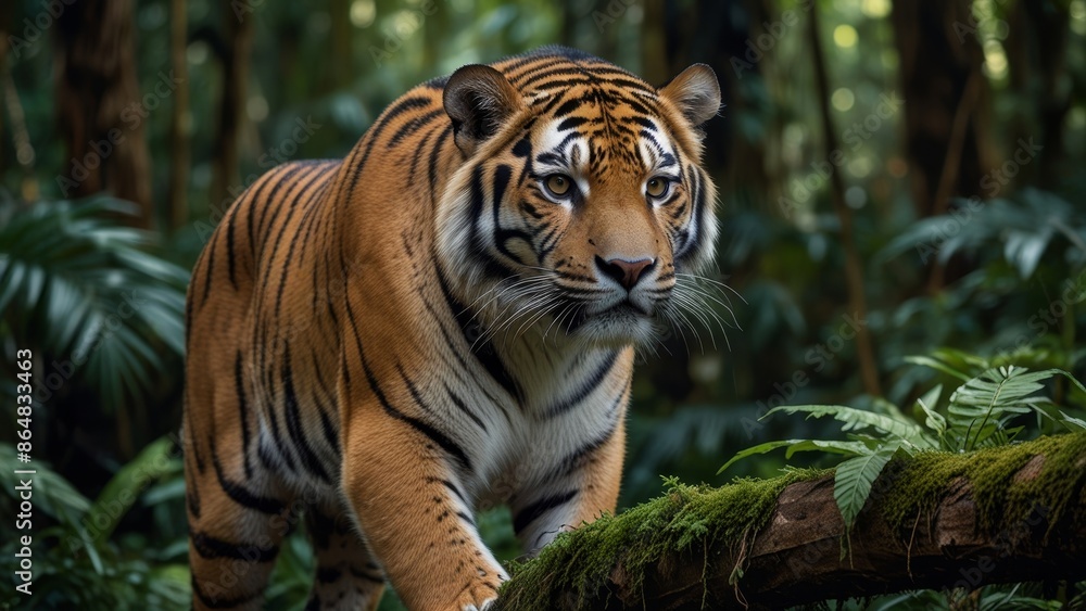 Fototapeta premium Majestic Tiger in Jungle