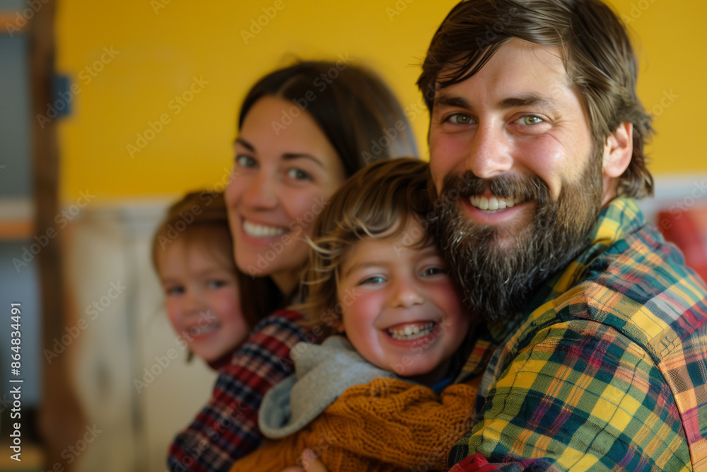 portrait of family portrait of family