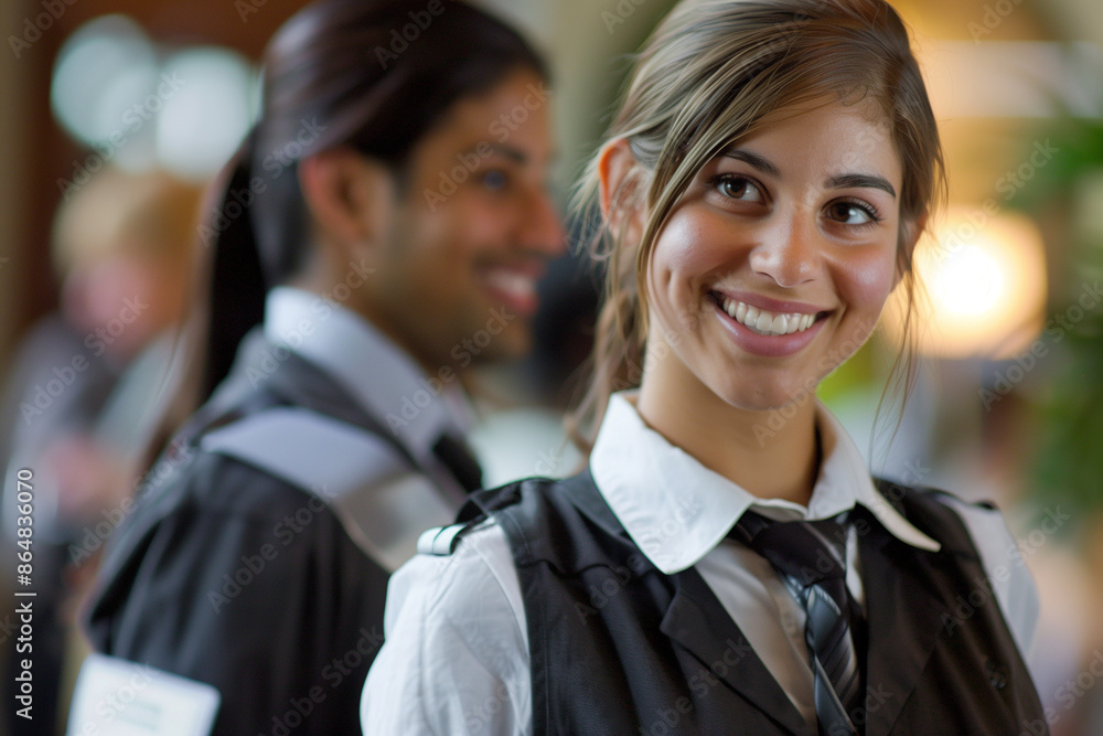 Fototapeta premium Hospitality Professionals