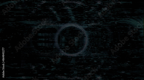 Abstract glitch background. Pixelated texture. Digital errors on the screen.