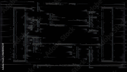 Pixelated texture. Digital errors on the screen.