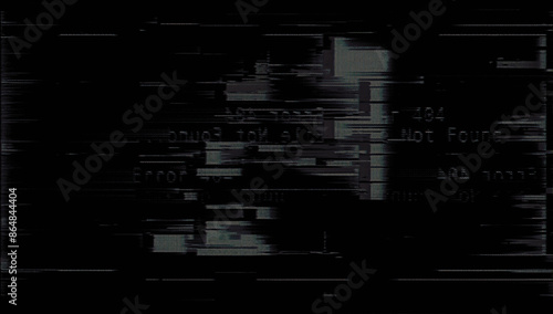 Pixelated texture. Digital errors on the screen.