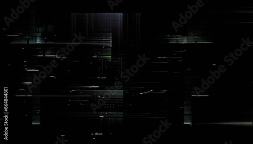 Pixelated texture. Digital errors on the screen.