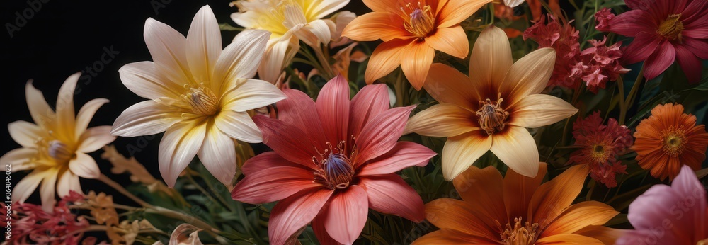 Colorful Flower Bouquet. Colorful Flower Bouquet.